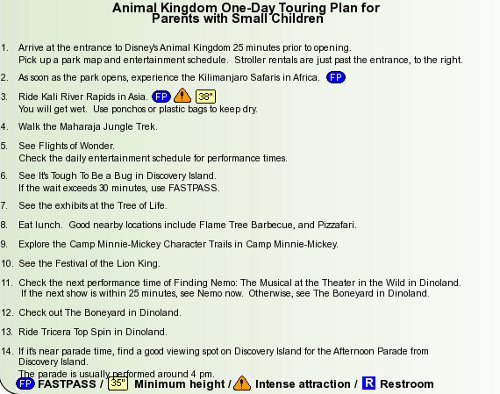 Animal Kingdom Touring Plan (c)TouringPlans.com